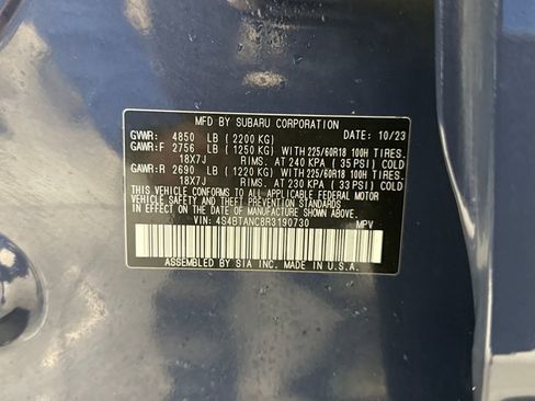 Certified 2024 Subaru Outback Limited image 27