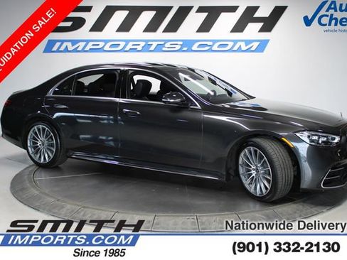 Used 2022 Mercedes-Benz S 500 4MATIC w/ AMG Line Package image 1