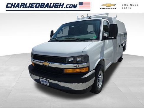 New 2025 Chevrolet Express 3500 w/ Power Convenience Package RWD image 1