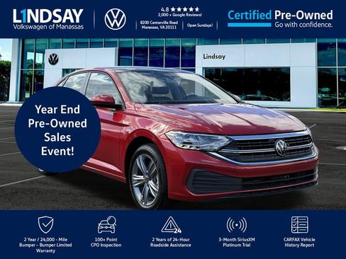 Certified 2024 Volkswagen Jetta SE w/ Panoramic Sunroof Package image 1