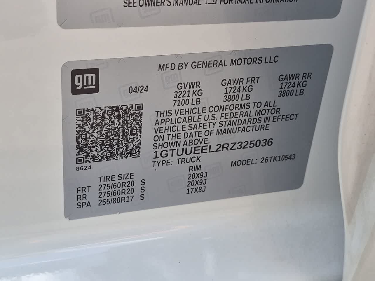 Used 2024 GMC Sierra 1500 AT4 w/ Technology Package AWD/4WD image 32