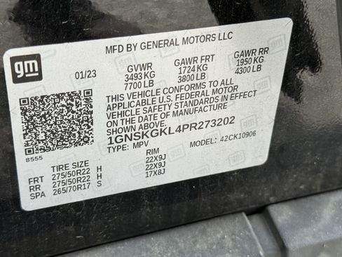 Used 2023 Chevrolet Suburban High Country w/ Premium Package AWD/4WD image 38