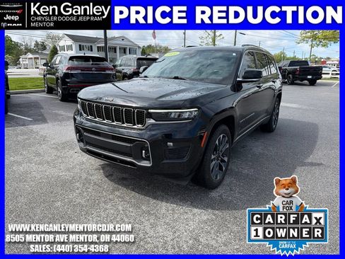 Used 2021 Jeep Grand Cherokee L Overland w/ Luxury Tech Group IV AWD/4WD image 3