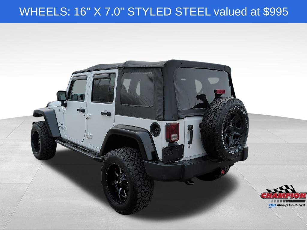 Used 2017 Jeep Wrangler Unlimited Sport w/ Connectivity Group AWD/4WD image 3