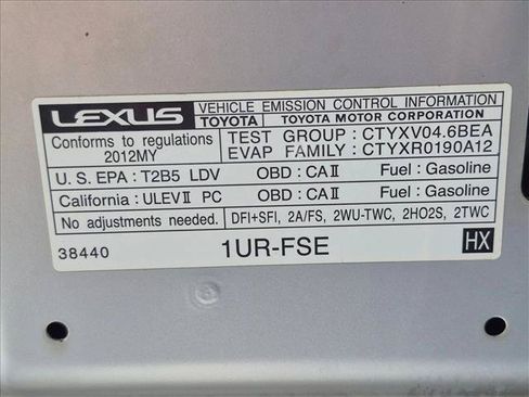 Used 2012 Lexus LS 460 w/ Luxury Value Edition RWD image 21