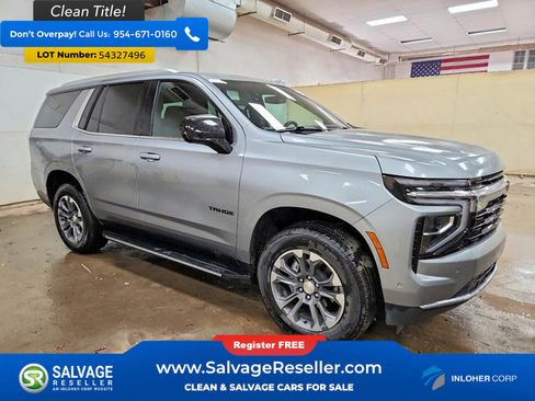 Used 2025 Chevrolet Tahoe LS w/ LPO, Dark Essentials Package AWD/4WD image 5