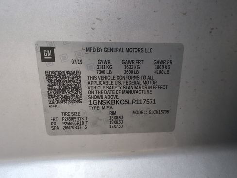 Used 2020 Chevrolet Tahoe LT AWD/4WD image 35