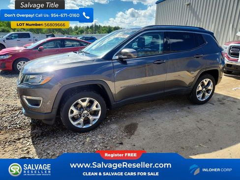 Used 2020 Jeep Compass Limited w/ Safety & Security Group AWD/4WD image 1