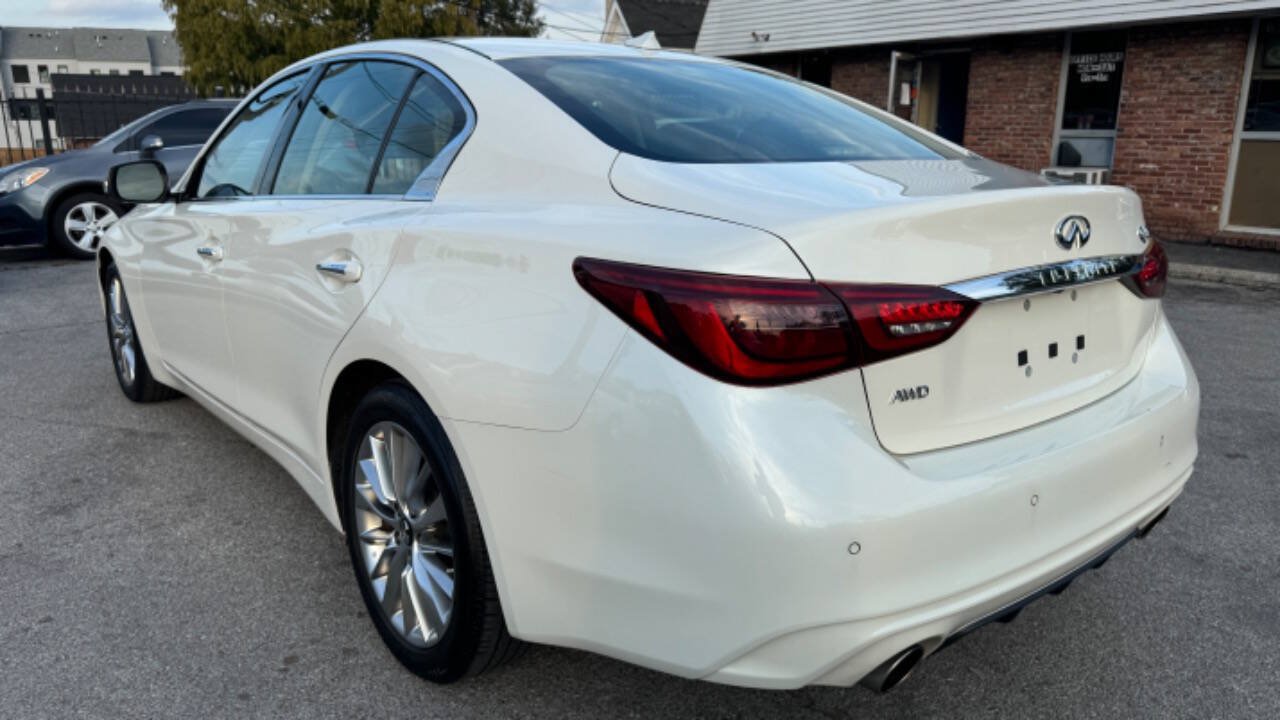 Used 2021 INFINITI Q50 Luxe w/ Cargo Package AWD/4WD image 6