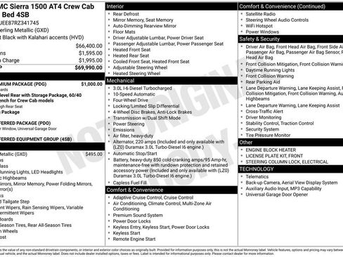 Used 2024 GMC Sierra 1500 AT4 w/ AT4 Premium Package AWD/4WD image 13