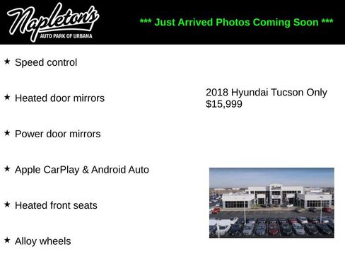 Used 2018 Hyundai Tucson SEL FWD image 2