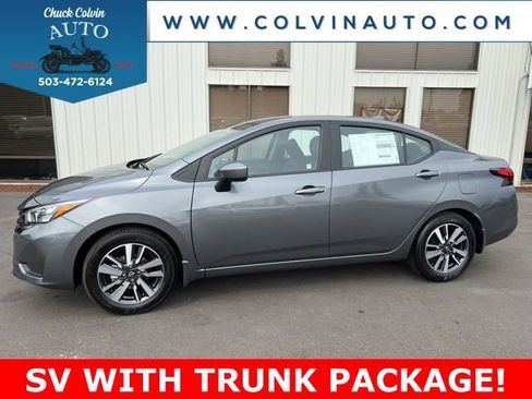 New 2025 Nissan Versa SV w/ Trunk Package image 1