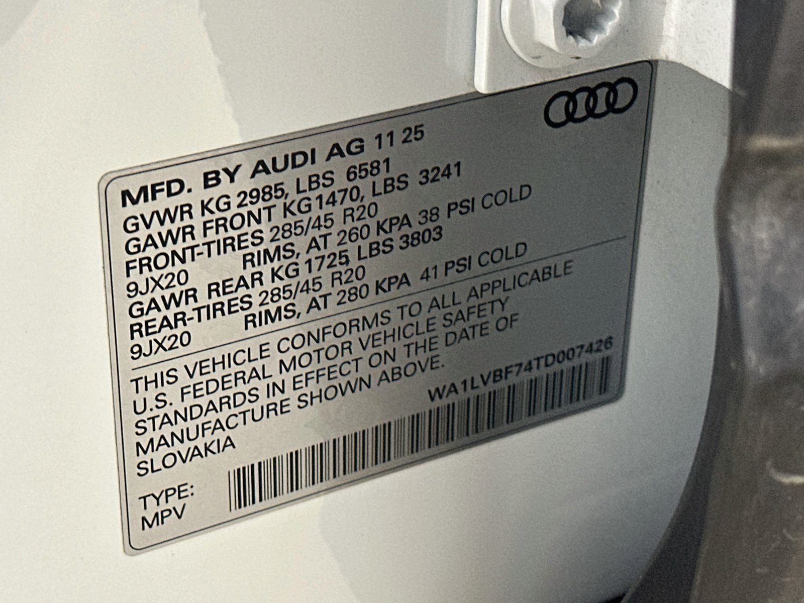 Certified 2026 Audi Q7 3.0T Premium Plus w/ Premium Plus Package AWD/4WD image 48