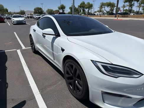 Used 2021 Tesla Model S Plaid AWD/4WD image 3