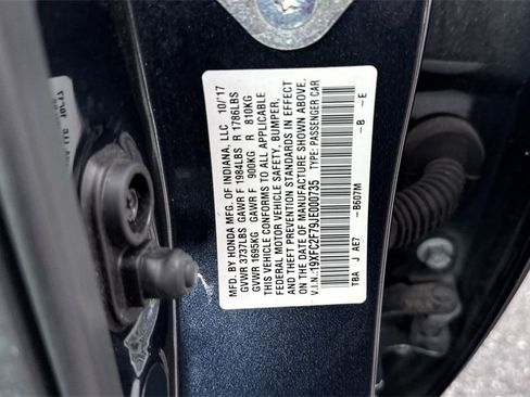 Used 2018 Honda Civic EX image 61