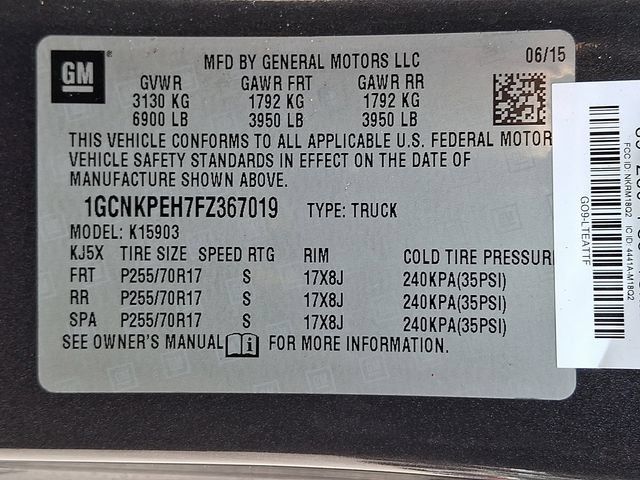 Used 2015 Chevrolet Silverado 1500 W/T w/ WT Fleet Convenience Package AWD/4WD image 28
