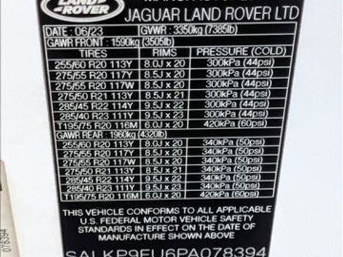 Used 2023 Land Rover Range Rover SE image 22