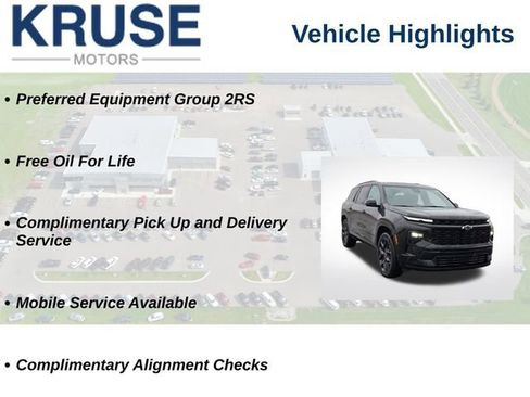 Used 2024 Chevrolet Traverse RS w/ LPO, Floor Liner Package AWD/4WD image 4