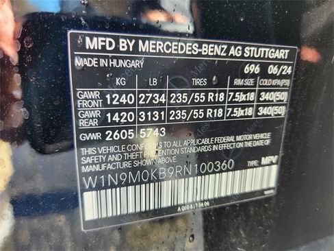 Certified 2024 Mercedes-Benz EQB 300 300 w/ Winter Package image 31