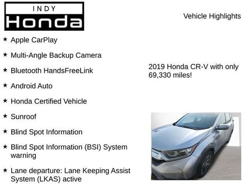 Certified 2019 Honda CR-V EX image 7
