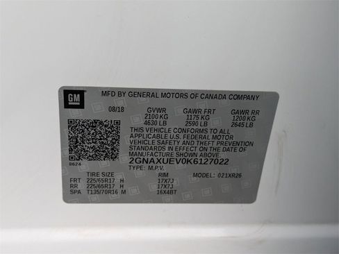 Used 2019 Chevrolet Equinox LT image 23