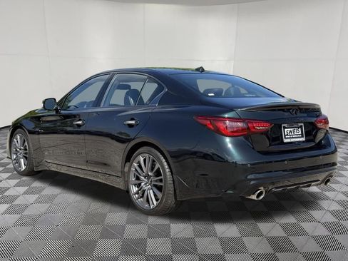Used 2024 INFINITI Q50 Red Sport 400 w/ Black Opal Edition RWD image 8