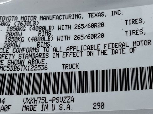 New 2026 Toyota Tundra 1794 Edition image 27