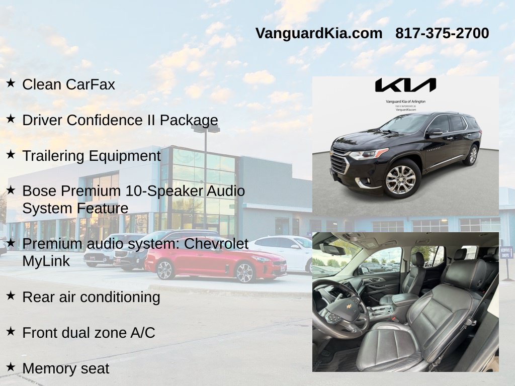 Used 2018 Chevrolet Traverse Premier w/ Driver Confidence II Package FWD image 6
