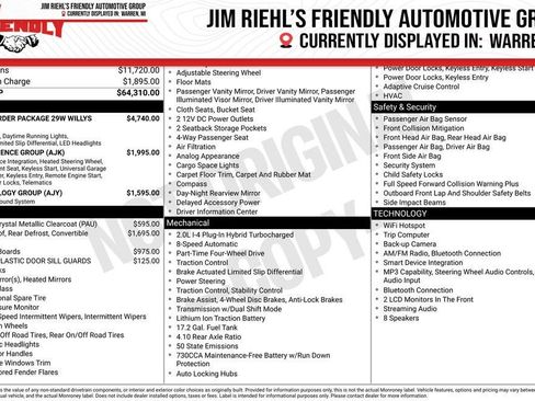 Used 2024 Jeep Wrangler Unlimited AWD/4WD image 1
