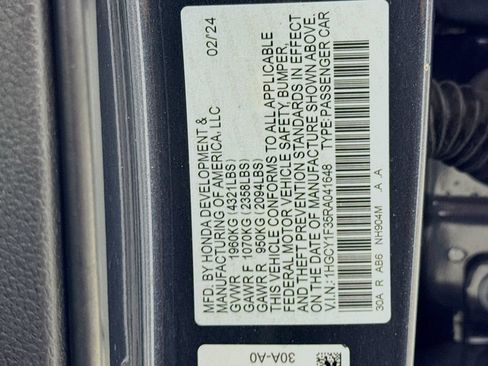 Used 2024 Honda Accord EX image 41