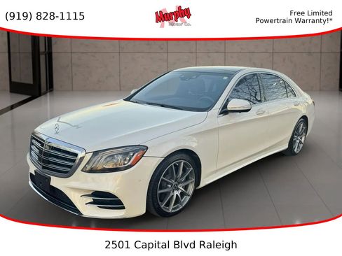 Used 2020 Mercedes-Benz S 560 Sedan w/ AMG Line Exterior image 1
