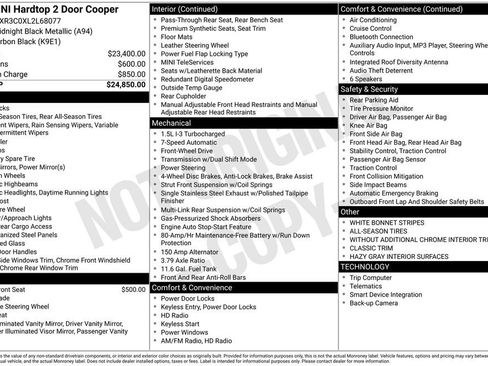 Used 2020 MINI Cooper 2-Door Hardtop FWD image 34