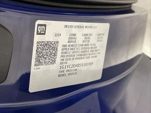 New 2025 Chevrolet Corvette Stingray Premium Cpe w/ Z51 Performance Package image 40