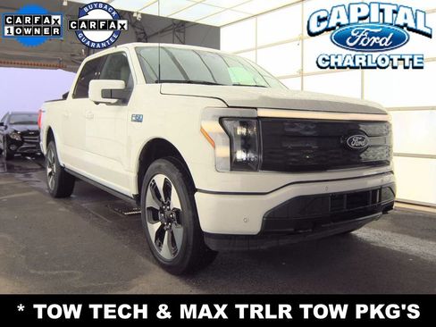Used 2025 Ford F150 Lightning Platinum AWD/4WD image 4