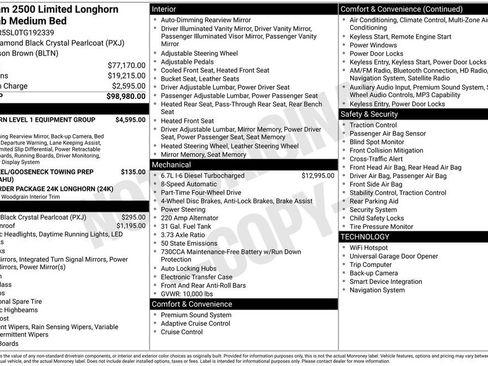New 2026 RAM 2500 Limited image 9