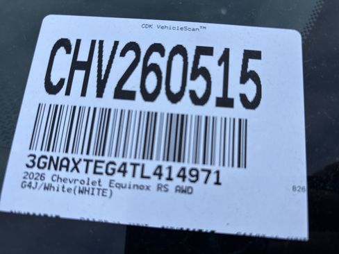 New 2026 Chevrolet Equinox RS w/ Convenience Package III image 31