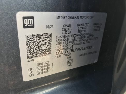 Certified 2022 Chevrolet Silverado 1500 RST AWD/4WD image 26