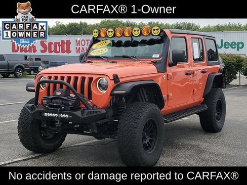 Used 2018 Jeep Wrangler Unlimited Sport S AWD/4WD image 3