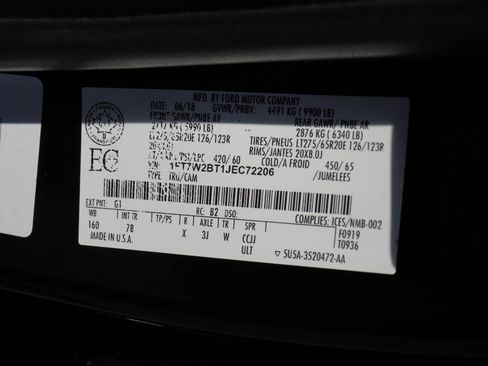 Used 2018 Ford F250 Platinum w/ Platinum Ultimate Package AWD/4WD image 28