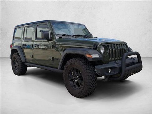 Used 2021 Jeep Wrangler Unlimited Sport image 3