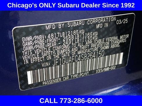 Certified 2025 Subaru Impreza 2.0i Sport image 19