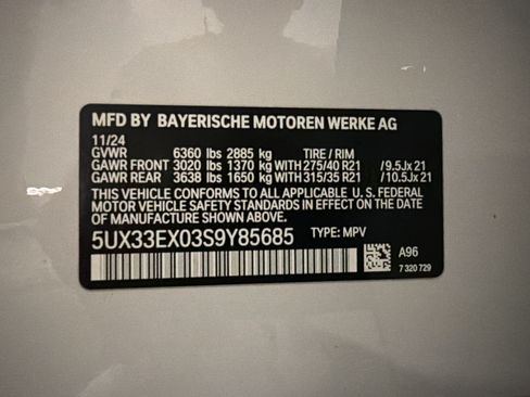 Used 2025 BMW X6 xDrive40i w/ Premium Package AWD/4WD image 24