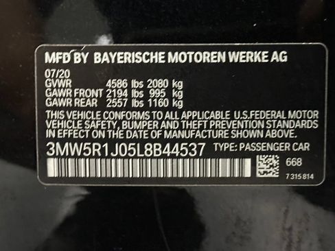 Used 2020 BMW 330i Sedan RWD image 35
