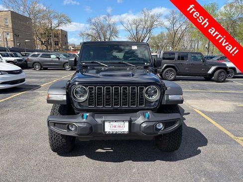 Certified 2025 Jeep Wrangler Unlimited Rubicon 4xe w/ Safety Group image 1