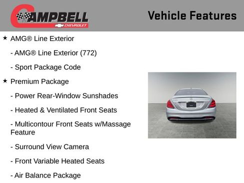 Used 2020 Mercedes-Benz S 450 4MATIC Sedan image 16