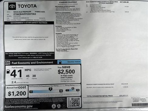 New 2026 Toyota RAV4 XLE Premium AWD/4WD image 24