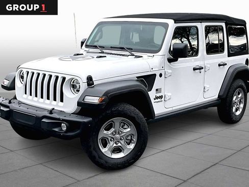 Used 2021 Jeep Wrangler Unlimited Sport image 1
