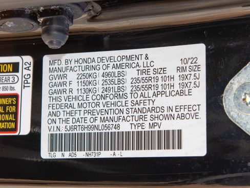 Used 2022 Honda CR-V Touring image 36