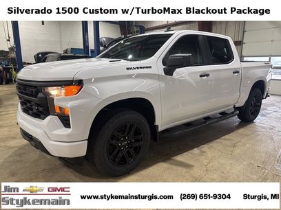 New 2026 Chevrolet Silverado 1500 Custom w/ Turbomax Blackout Package