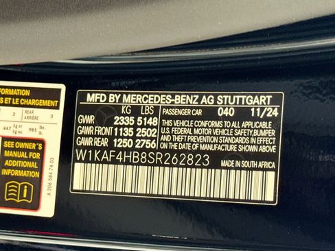 Certified 2025 Mercedes-Benz C 300 4MATIC Sedan image 30